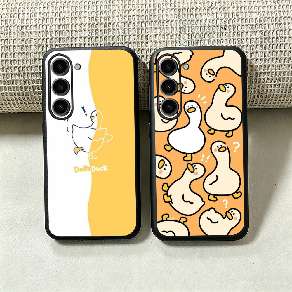 Cute Anime Case - Telefoonhoesje met schattig eendjes-cartoonpatroon voor Samsung
