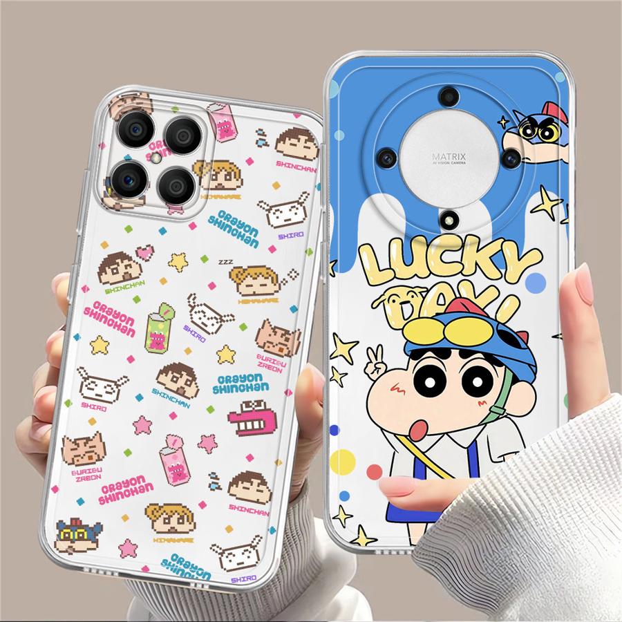 Phone Cases Honor - Cra-yons Shin-chans Case voor Honor 90