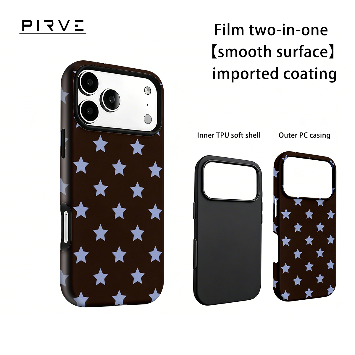 Phone Cases Brown - Korea Film Telefoonhoesje voor iPhone 18
