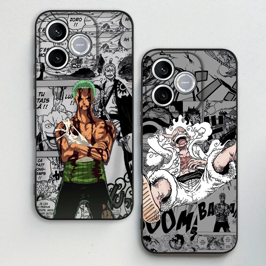 Phone Cases Honor - One Piece Anime Luffy Z-Zoro hoesje