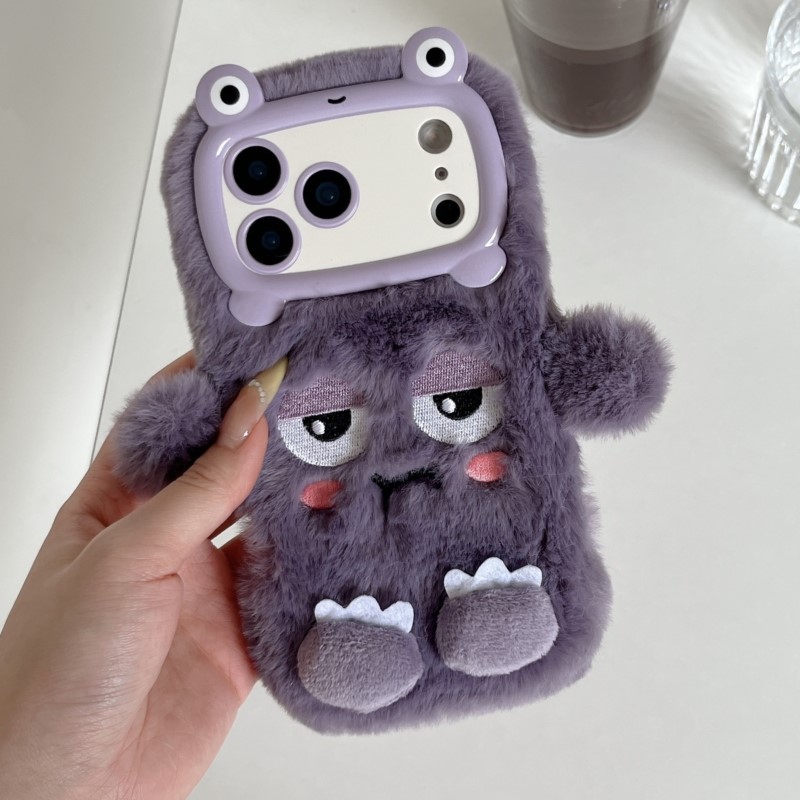 Phone Cases Iphone 17 - Leuke Cartoon Grappige Sluimerende Uitdrukking Telefoonhoesjes