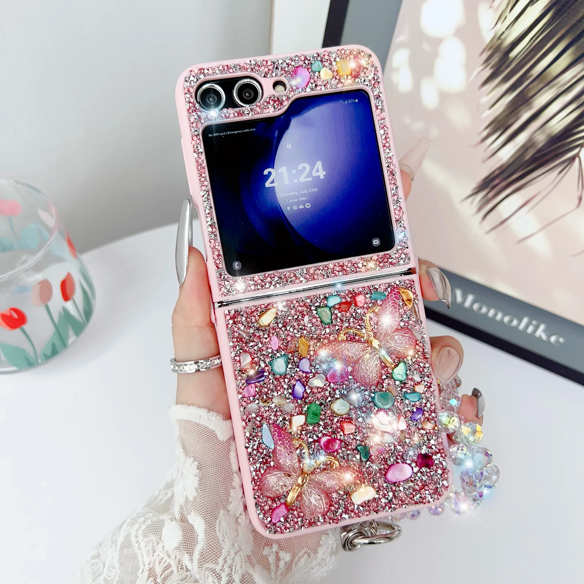 Phone Cases Luxury - Luxe Glitter Telefoon Case Voor Samsung
