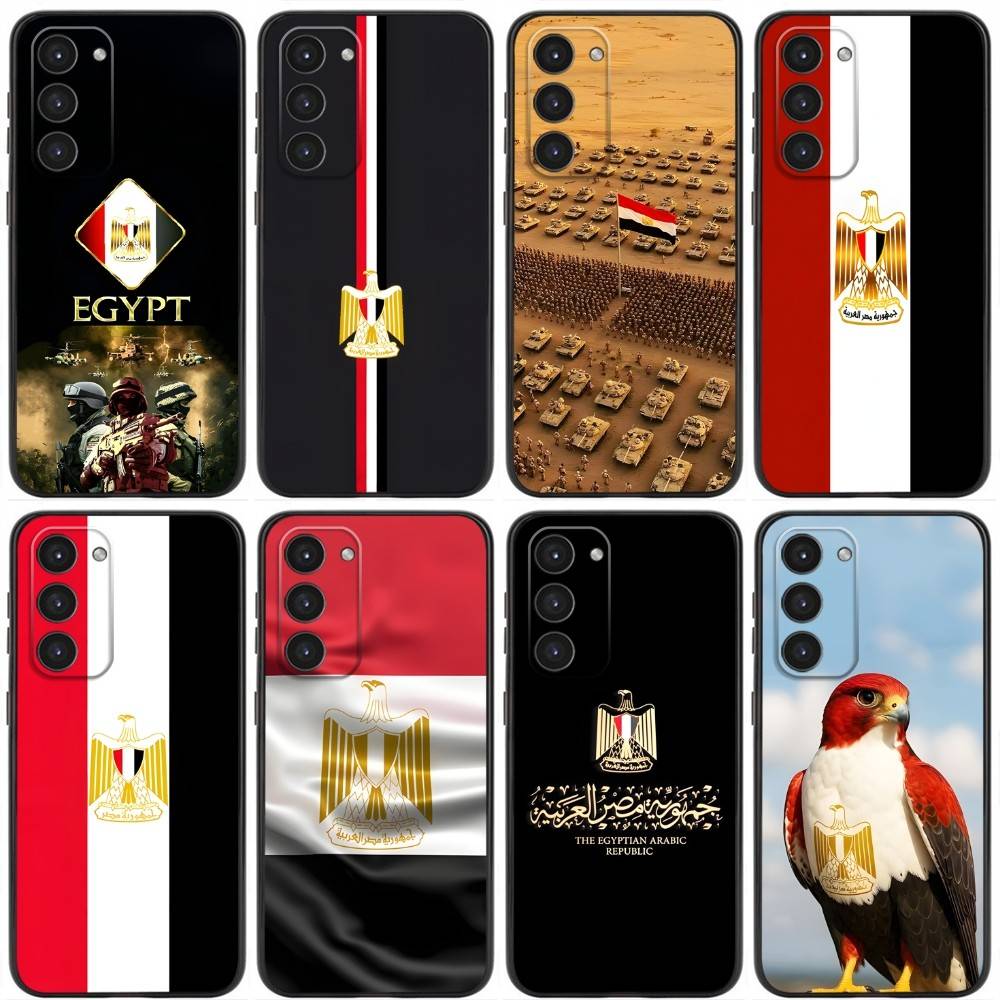 Phone Cases Egypt - Cool E-Egypt Vlag Telefoonhoesje Voor Samsung