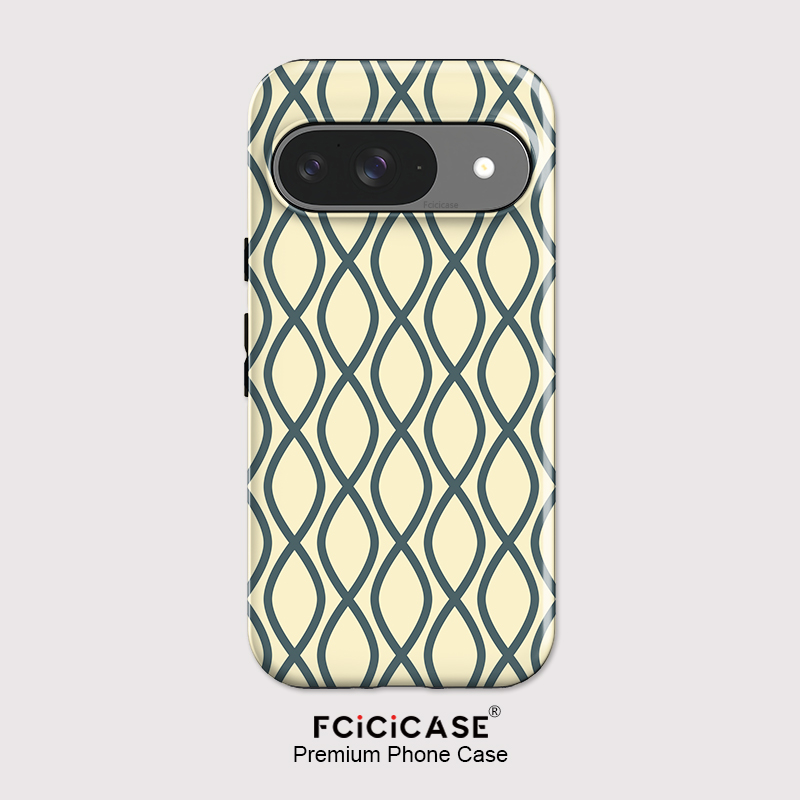 Phone Cases Google Pixel 9 - Fcicicase Fashion Stripe Print Telefoonhoesje voor
