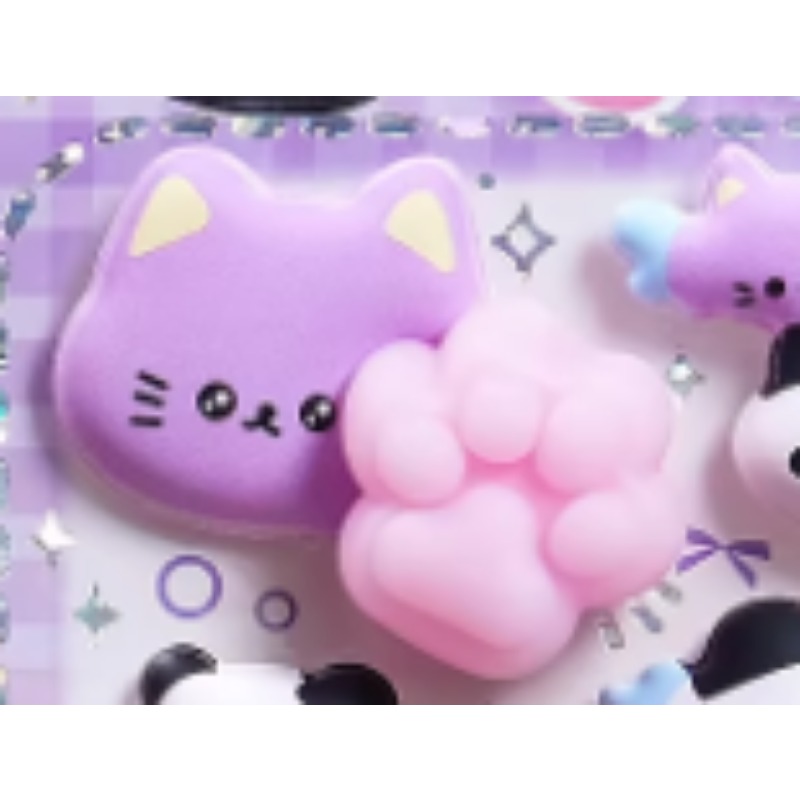 Phone Cases Rubber - Leuke 3D Panda Cartoon Stress Verlichten
