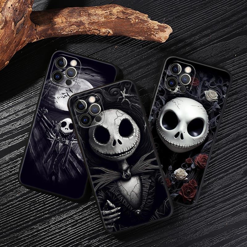 Phone Cases Disney - Jack Skellington Black Art Disney hoesje