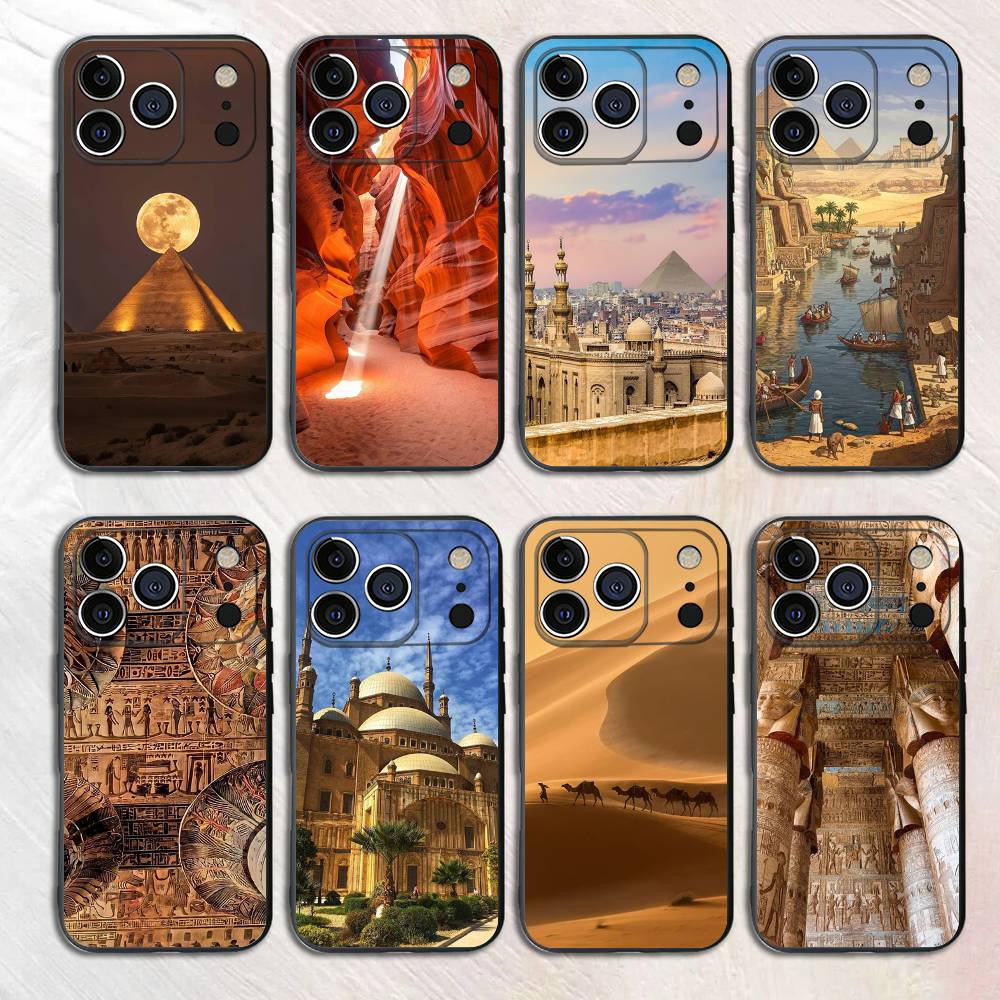Phone Cases Egypt - Afbeeldingen van Egypte siliconen zachte telefoonhoes