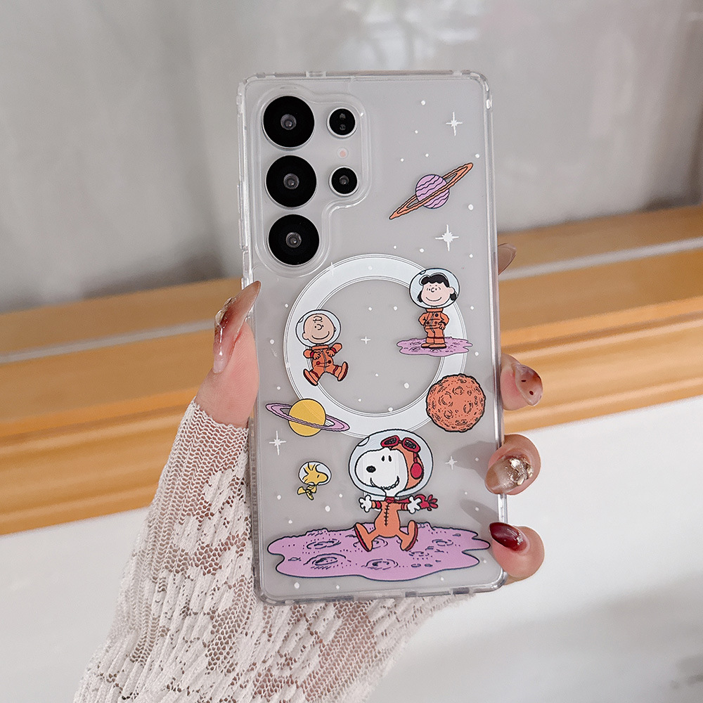 Phone Cases Brown - Leuke Cartoon Snoopy Charlie Brown Magnetische