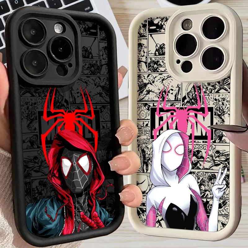 Spiderman Miles Morales Gwen M - Phone Cases Iphone 17 recensie en prijs