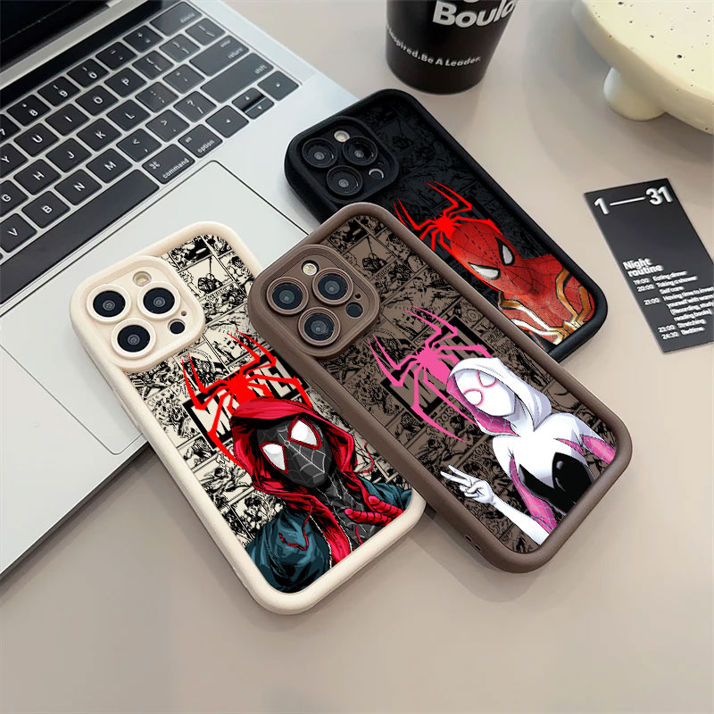 Spiderman Miles Morales Gwen M - Phone Cases Iphone 17 recensie en prijs