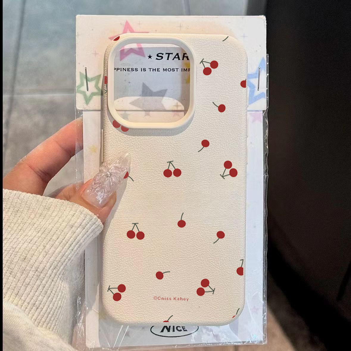 Leuke Cartoon Cherry Lichee Pa - Cute Anime Case recensie en prijs