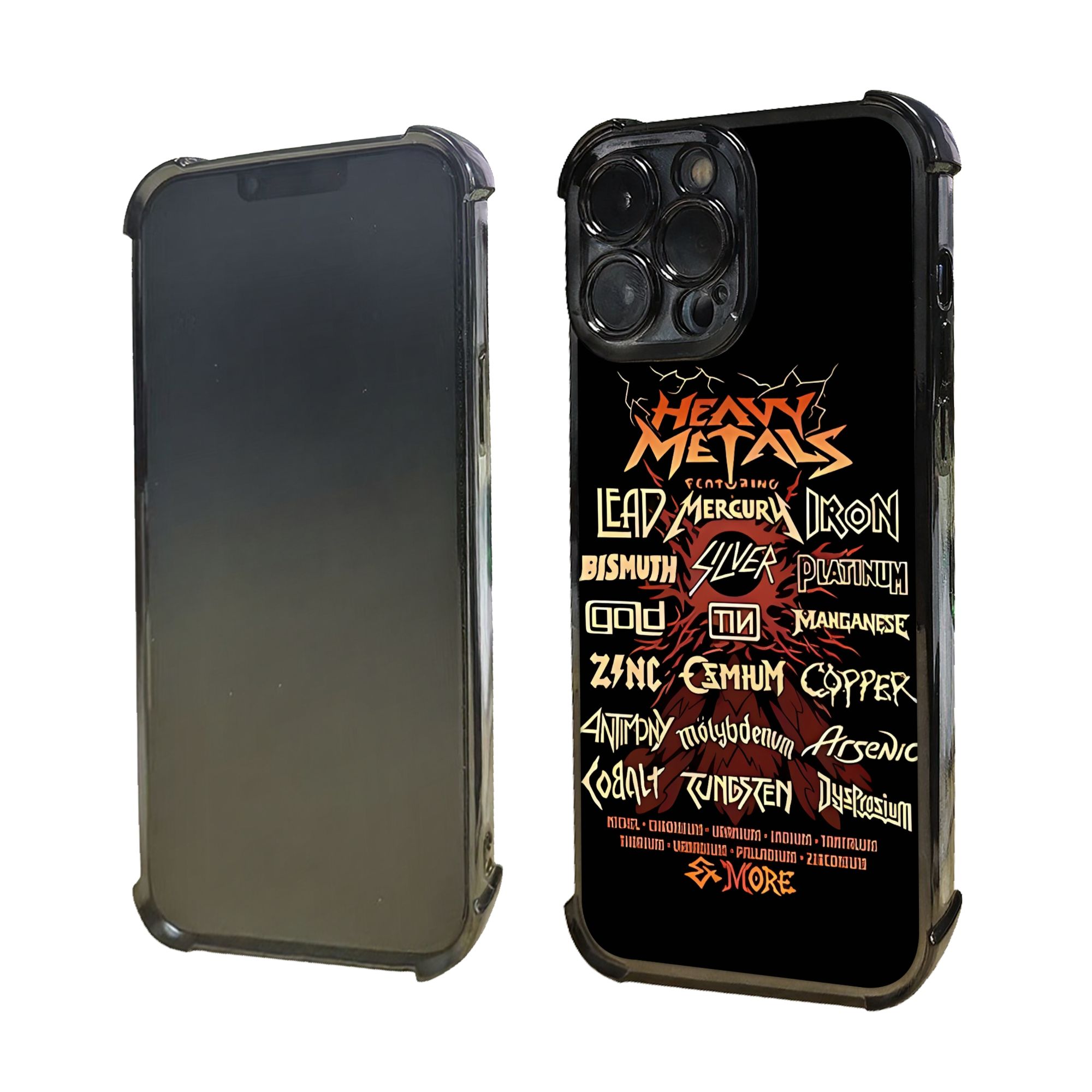 Parodie telefoonhoesje Heavy M - Phone Cases Metal recensie en prijs