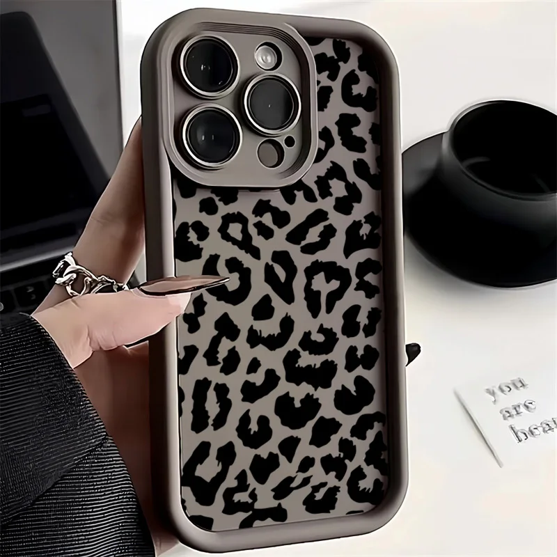 Zwarte luipaardprint siliconen - Phone Cases Dior recensie en prijs