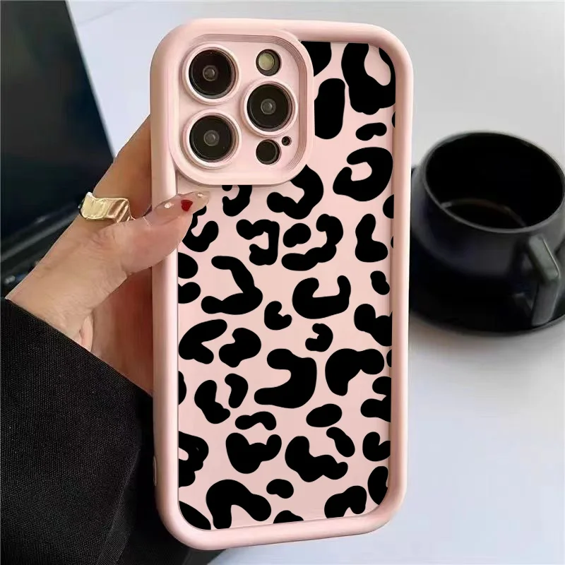 Zwarte luipaardprint siliconen - Phone Cases Dior recensie en prijs