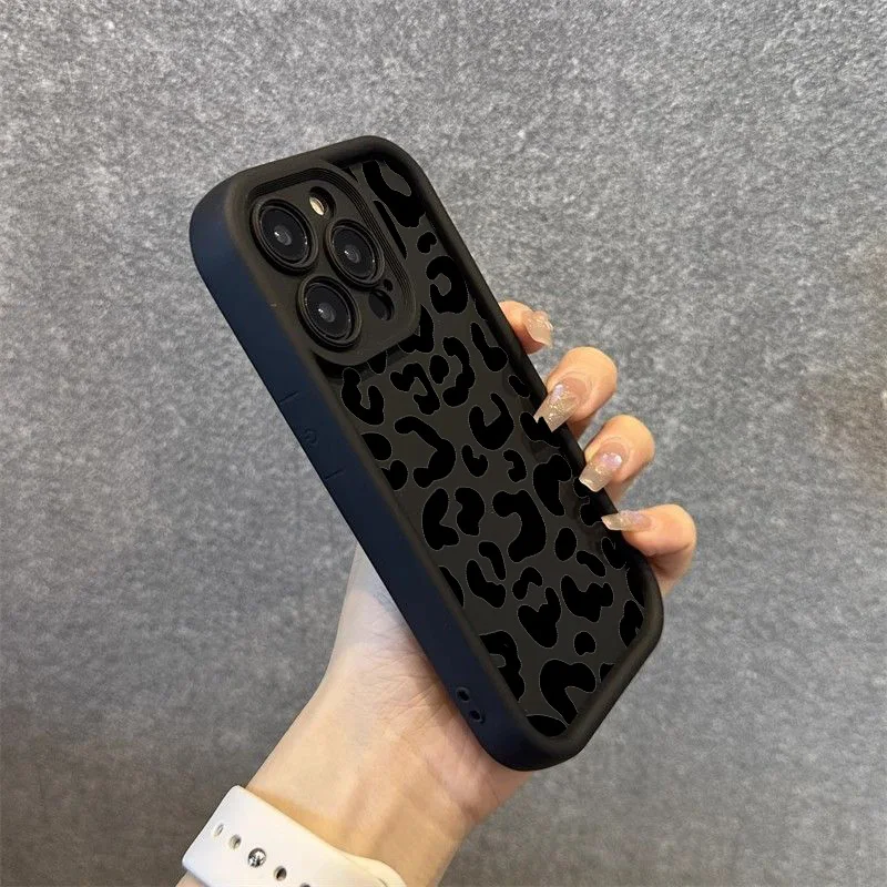 Zwarte luipaardprint siliconen - Phone Cases Dior recensie en prijs