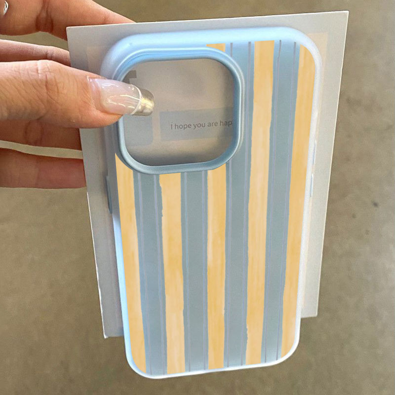 Stijlvolle geel gestreepte tel - Phone Cases Yellow recensie en prijs