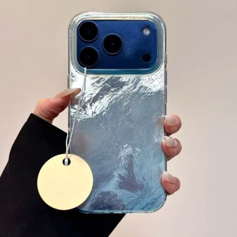 INS Stijl Blauw Blending Print - Phone Cases Brown recensie en prijs