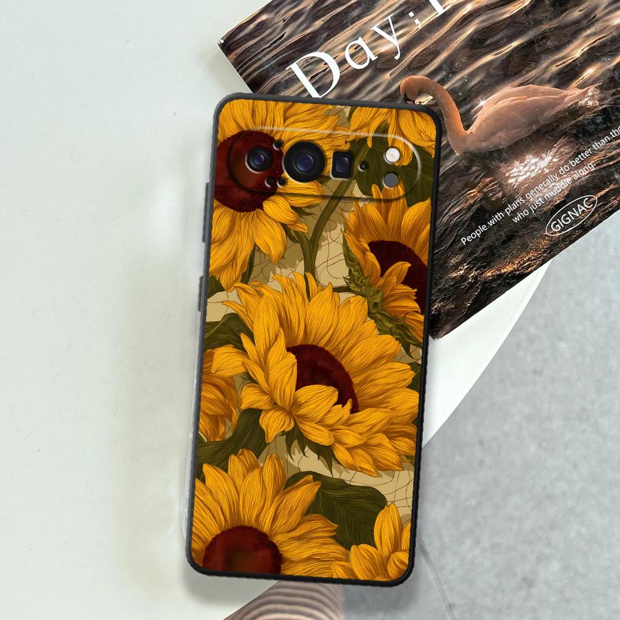 Zonnebloem Zee Funda Telefoon  - Phone Cases Google Pixel 9 recensie en prijs