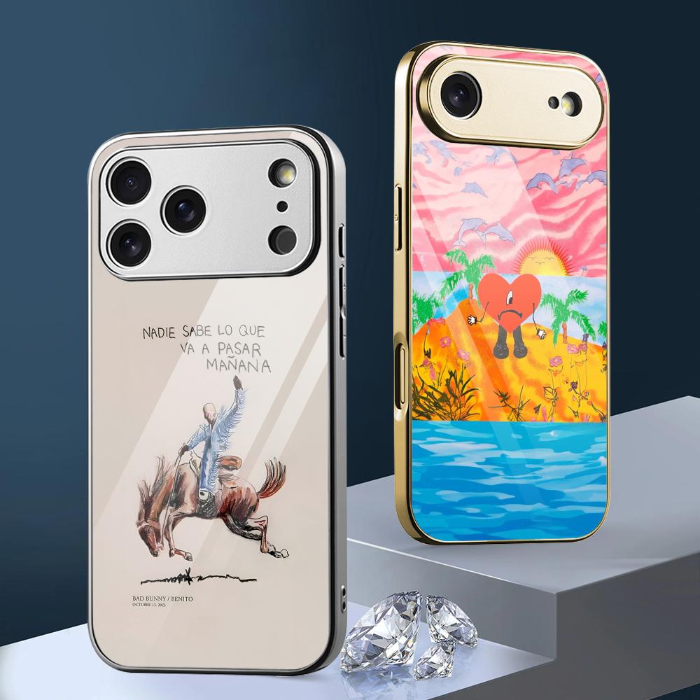 Rockmuziek Bad Bunny Telefoonh - Phone Cases Metal recensie en prijs