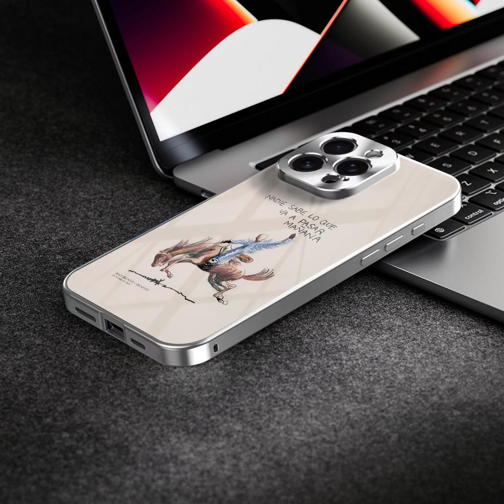 Rockmuziek Bad Bunny Telefoonh - Phone Cases Metal recensie en prijs