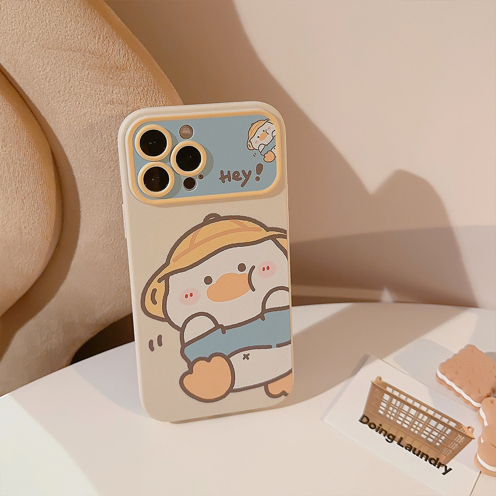 Koreaanse cartoon gele eend te - Phone Cases Yellow recensie en prijs