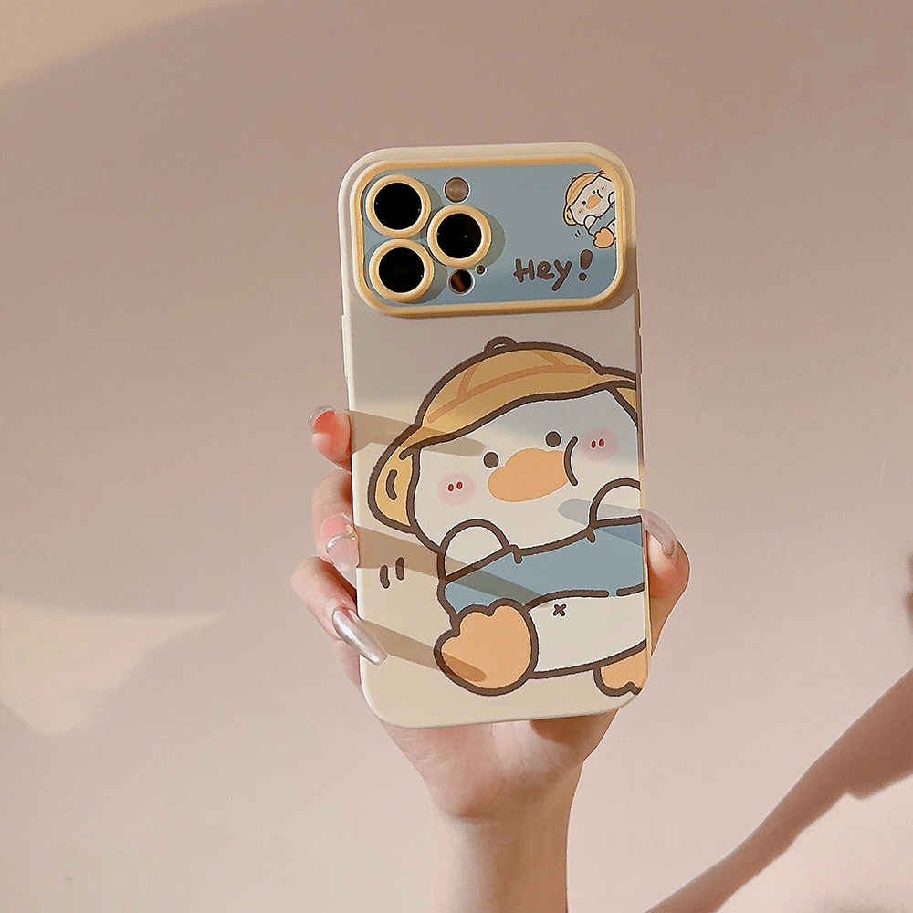 Koreaanse cartoon gele eend te - Phone Cases Yellow recensie en prijs