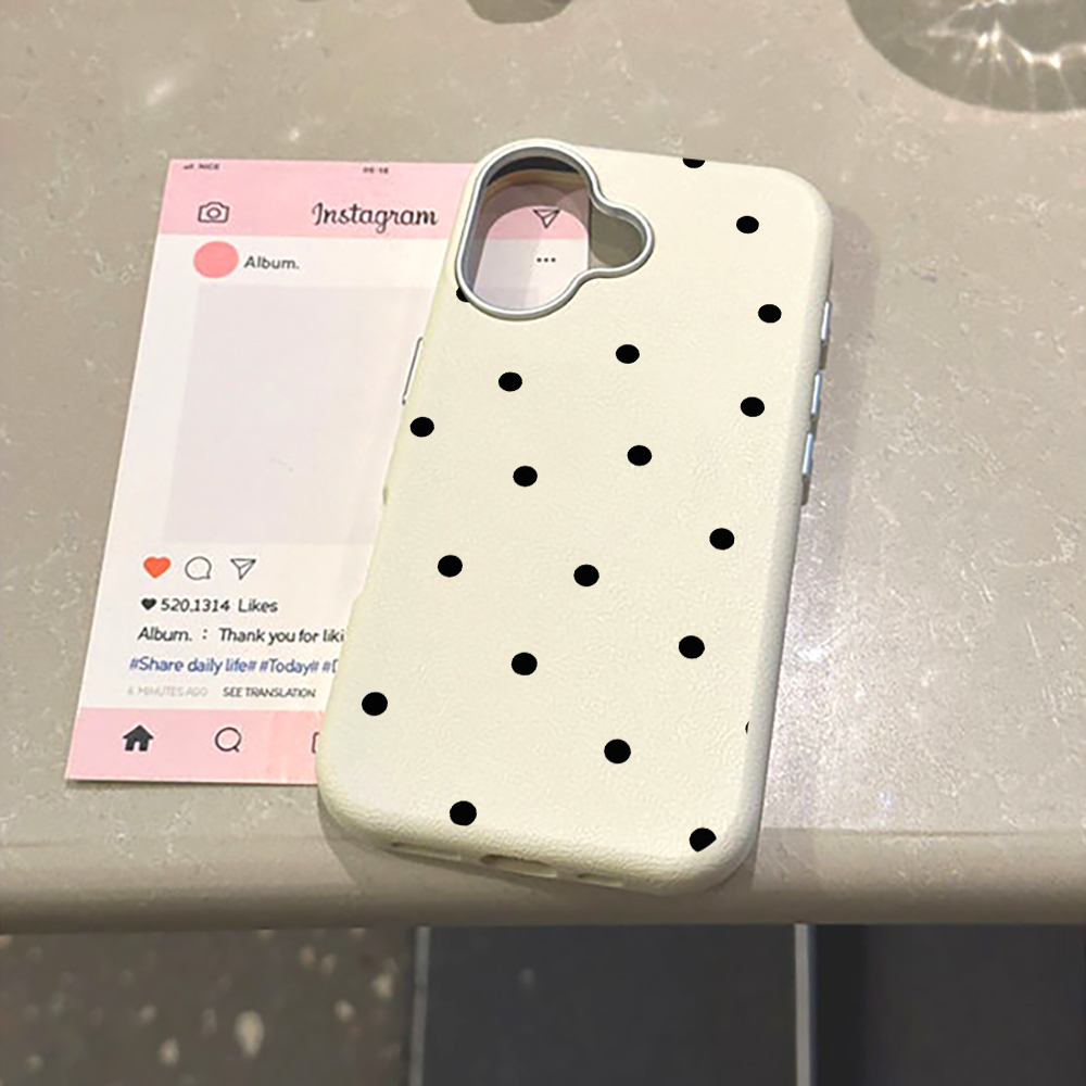 Minimalistische Zwarte Polka D - Phone Cases Xiaomi 15 recensie en prijs