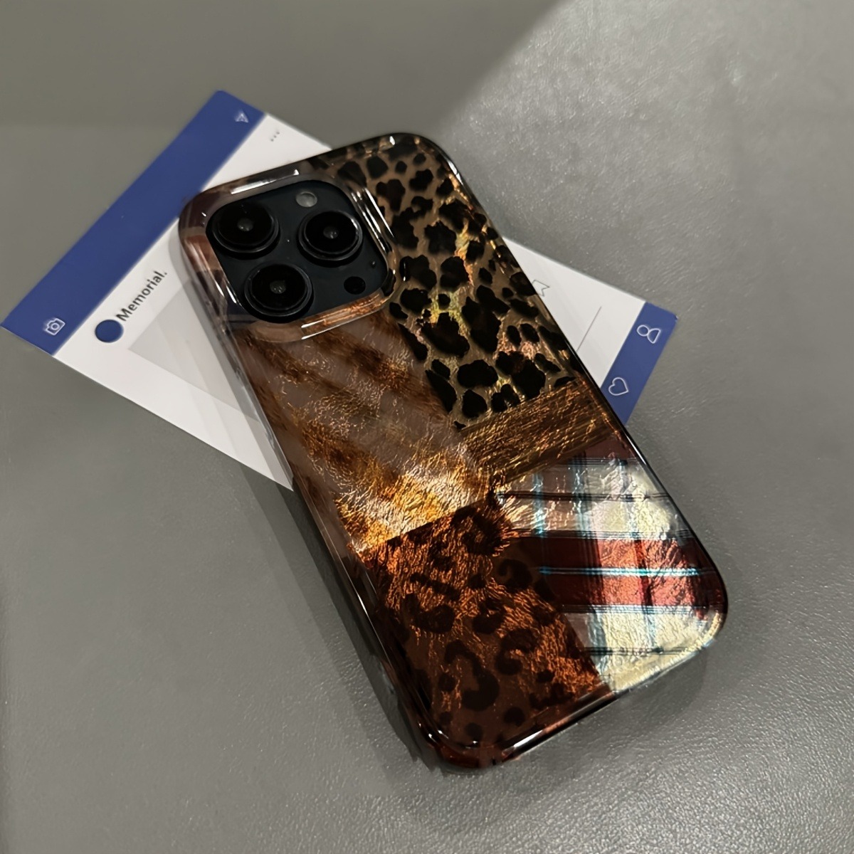 High-end luipaardprint en alum - Phone Cases Brown recensie en prijs