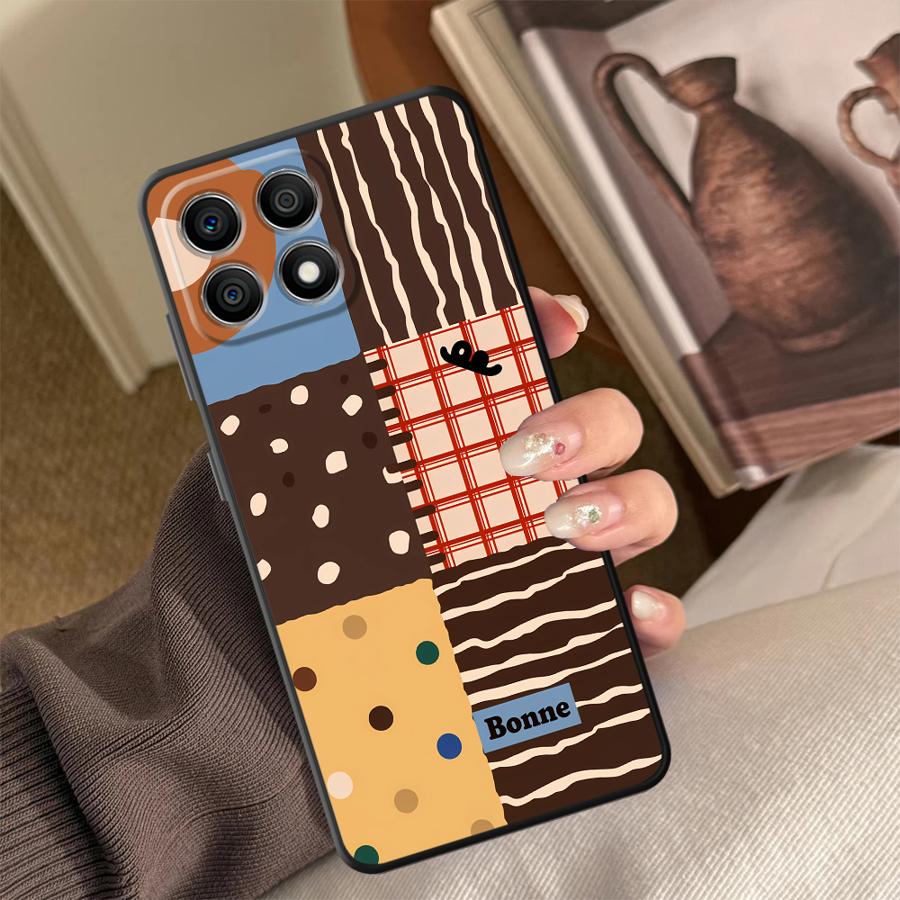Collage Patroon Funda Telefoon - Phone Cases Honor recensie en prijs