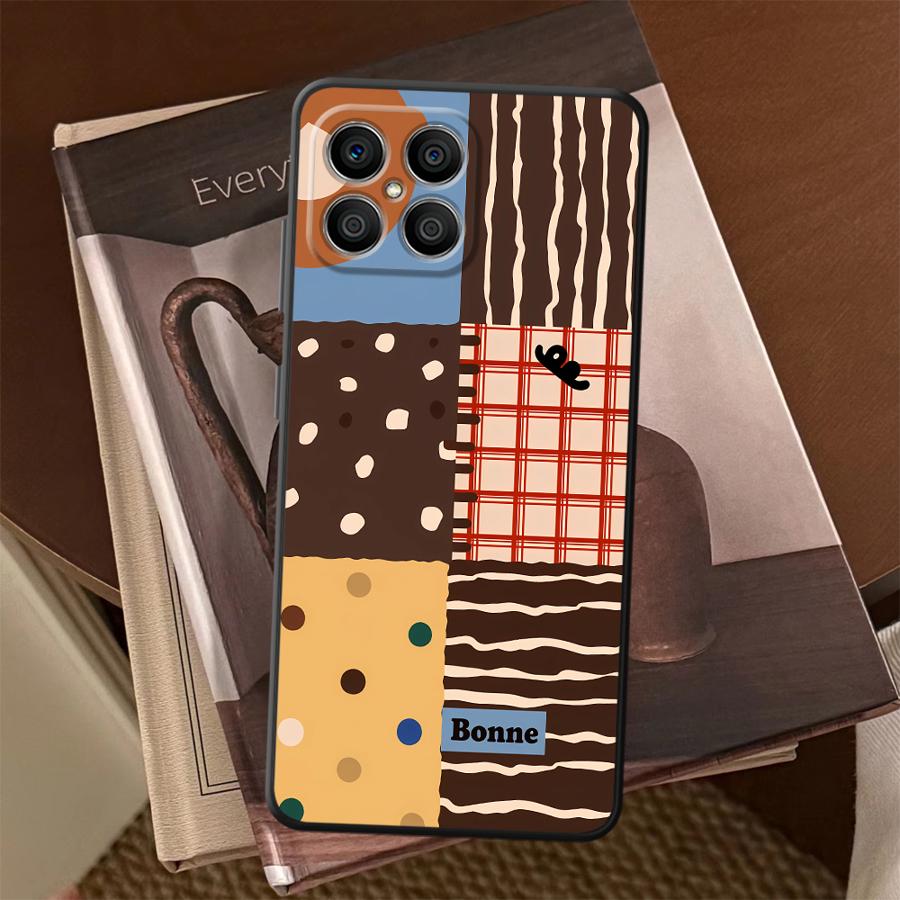 Collage Patroon Funda Telefoon - Phone Cases Honor recensie en prijs