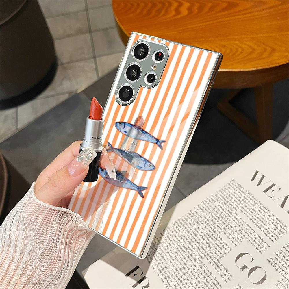 Ocean Life Gestreepte Telefoon - Phone Cases Metal recensie en prijs