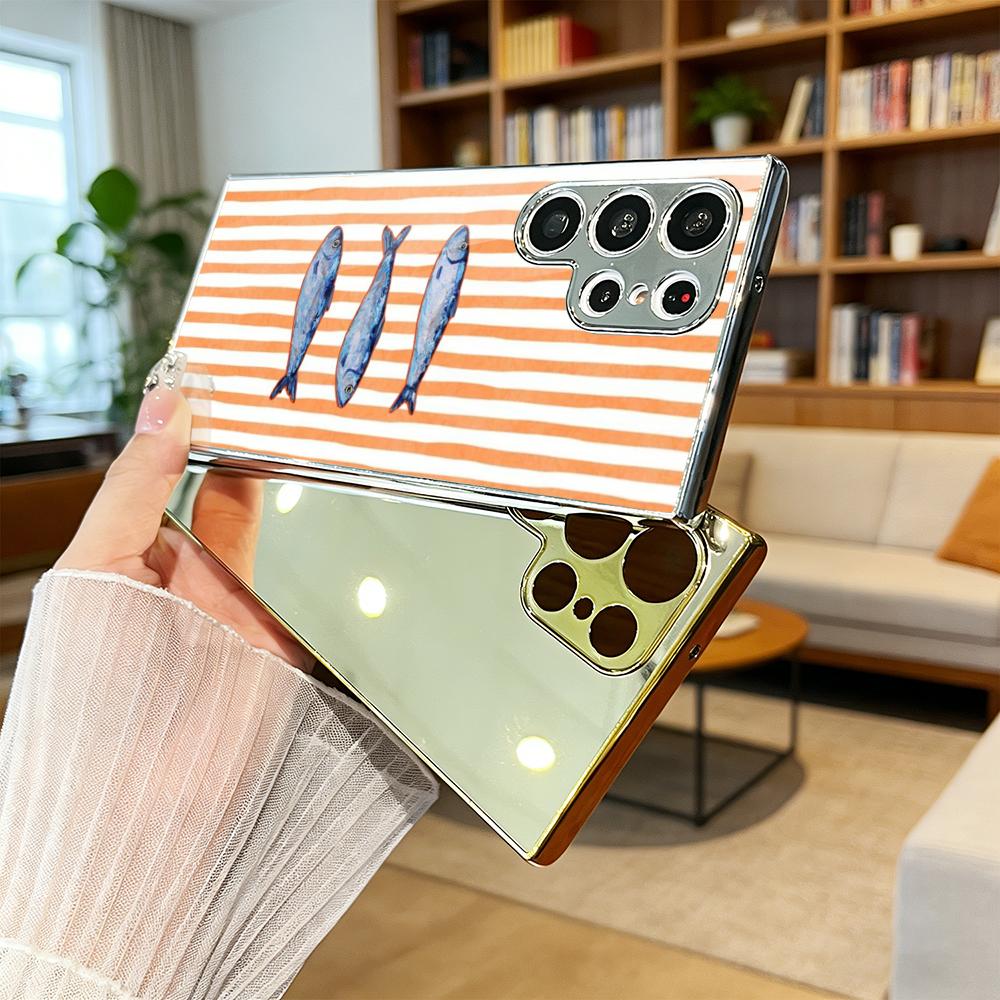 Ocean Life Gestreepte Telefoon - Phone Cases Metal recensie en prijs
