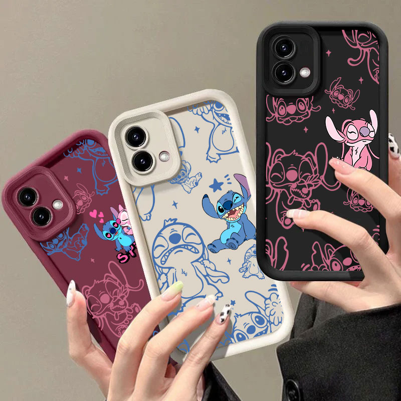 Stitch en Angel Cartoon Telefo - Phone Cases Disney recensie en prijs