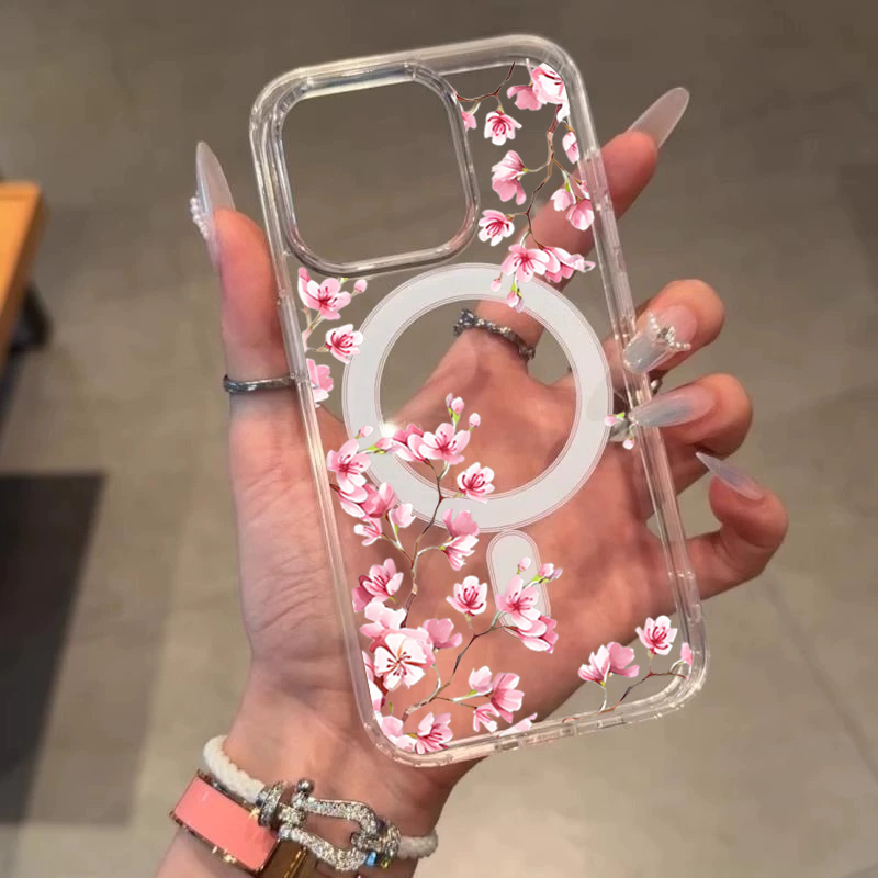 Luxe roze INS bloemen hoesje v - Phone Cases Luxury recensie en prijs