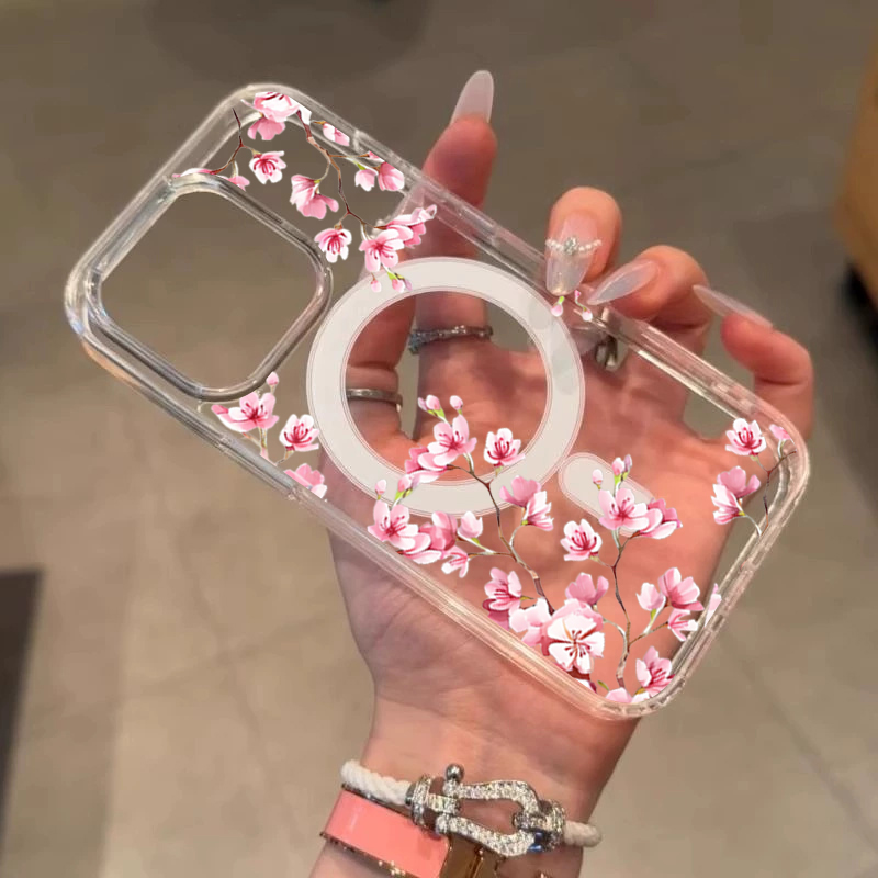 Luxe roze INS bloemen hoesje v - Phone Cases Luxury recensie en prijs