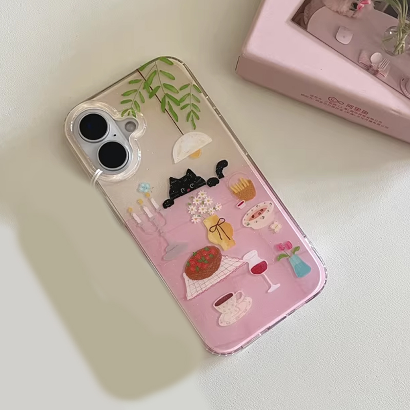 Schattig meisje eettafel klein - Cute Anime Case recensie en prijs