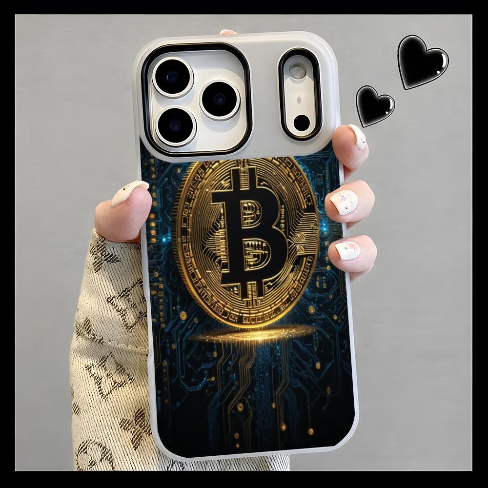 Crypto thema Bitcoin Telefoonh - Phone Cases Yellow recensie en prijs