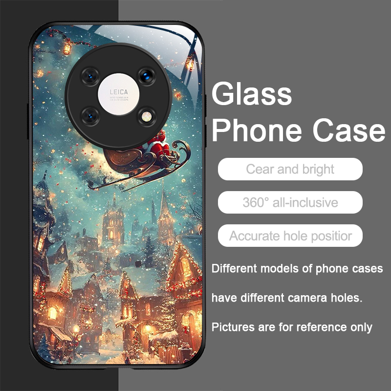 Leuke Kerst Kerstman Patroon G - Phone Cases Honor recensie en prijs