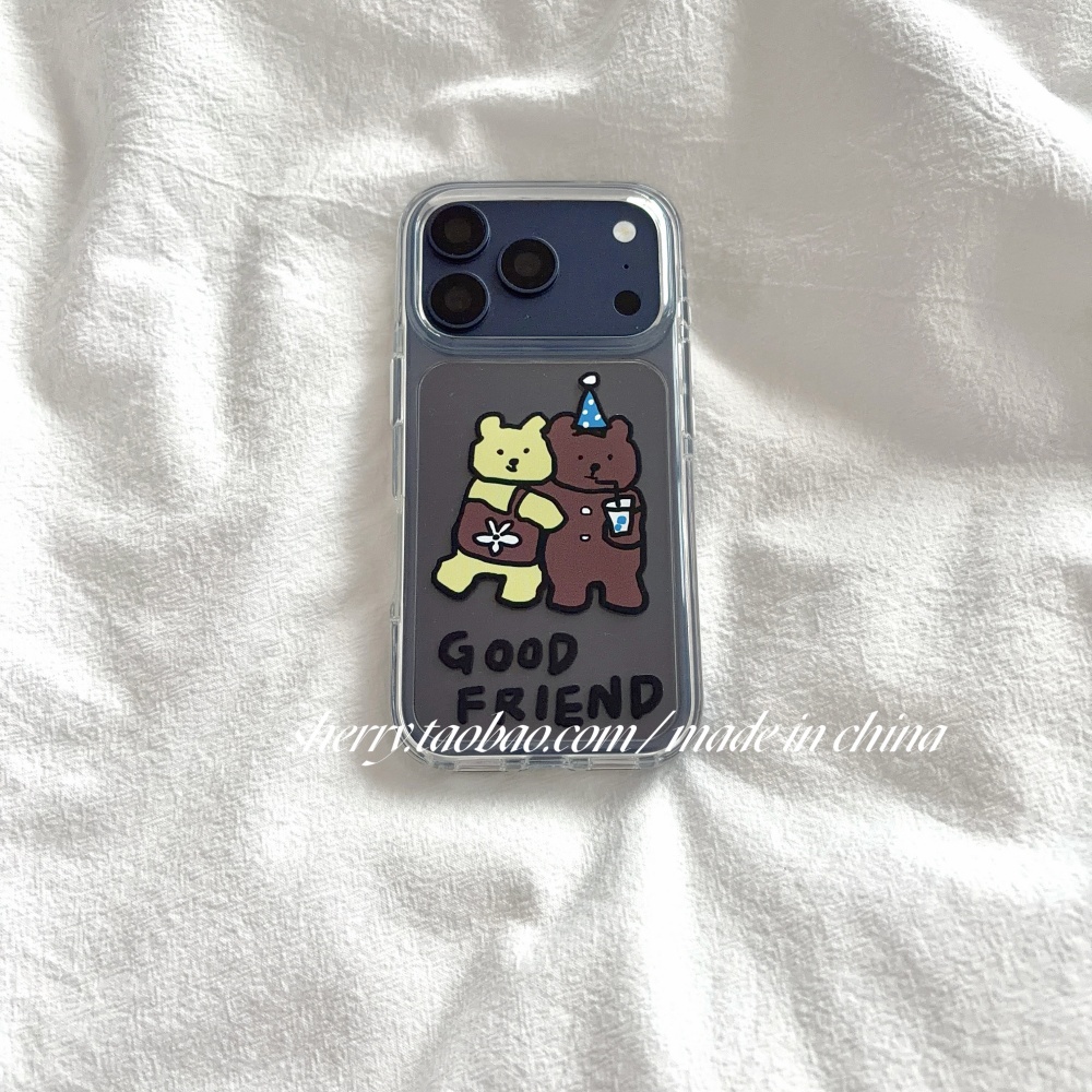 Koreaanse schattige gele & bru - Phone Cases Yellow recensie en prijs