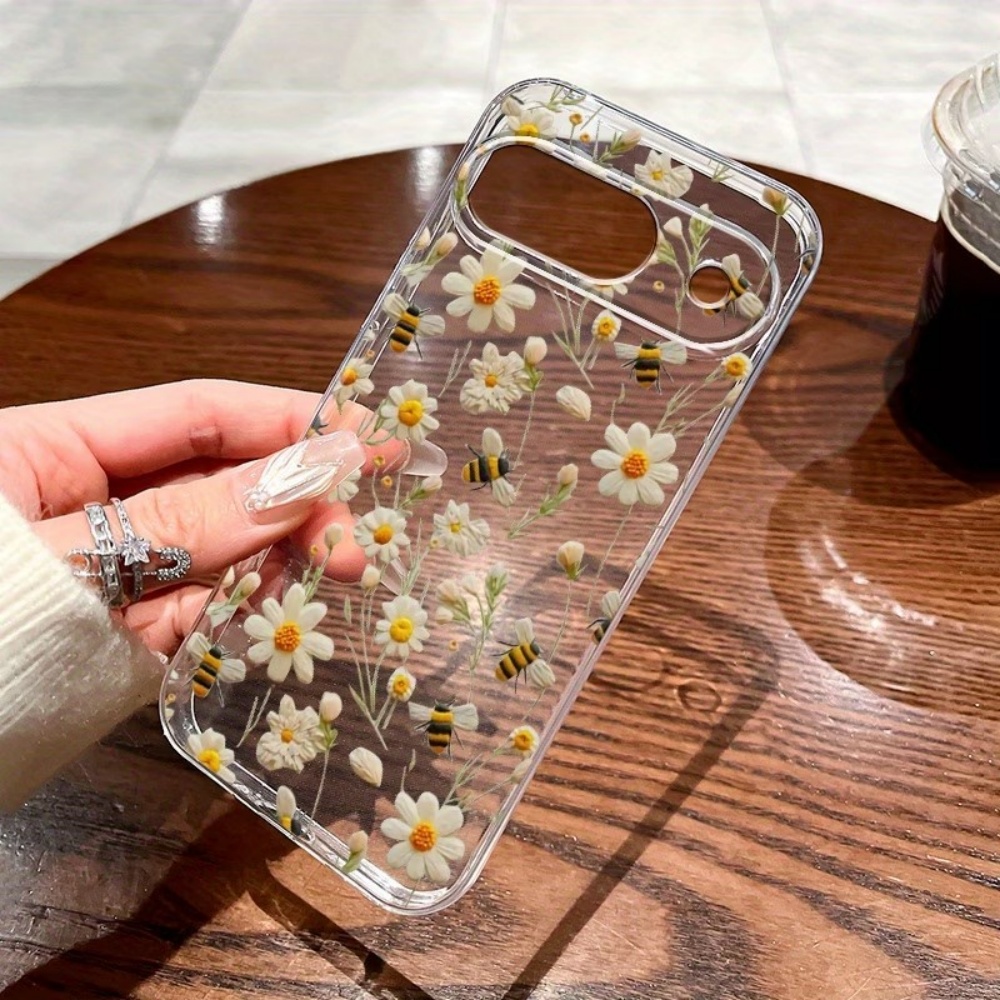 Schattig honingbij-bloemenpatr - Phone Cases Google Pixel 9 recensie en prijs