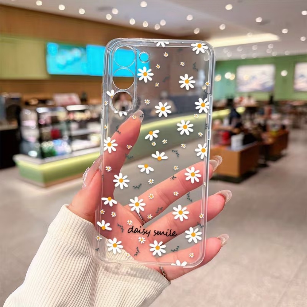 Gele Witte Daisy Bloemen Telef - Phone Cases Yellow recensie en prijs