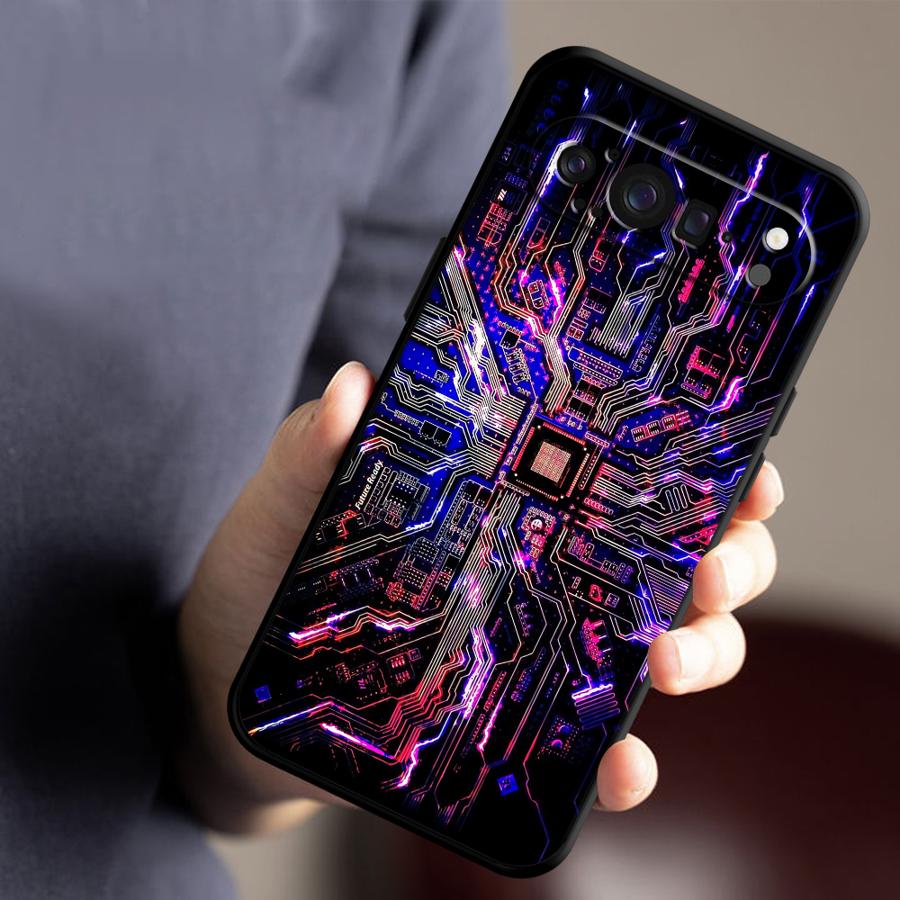 Retro printplaat telefoonhoesj - Phone Cases Google Pixel 9 recensie en prijs