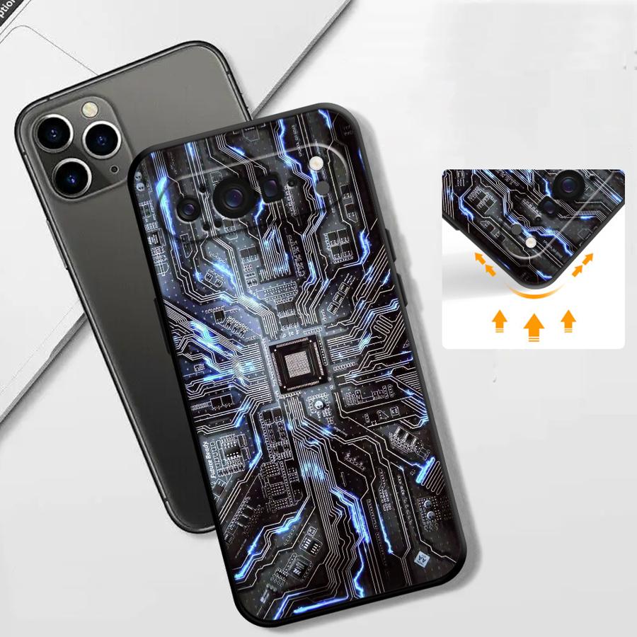 Retro printplaat telefoonhoesj - Phone Cases Google Pixel 9 recensie en prijs